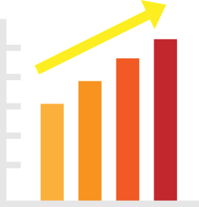 Free graph bar chart vector